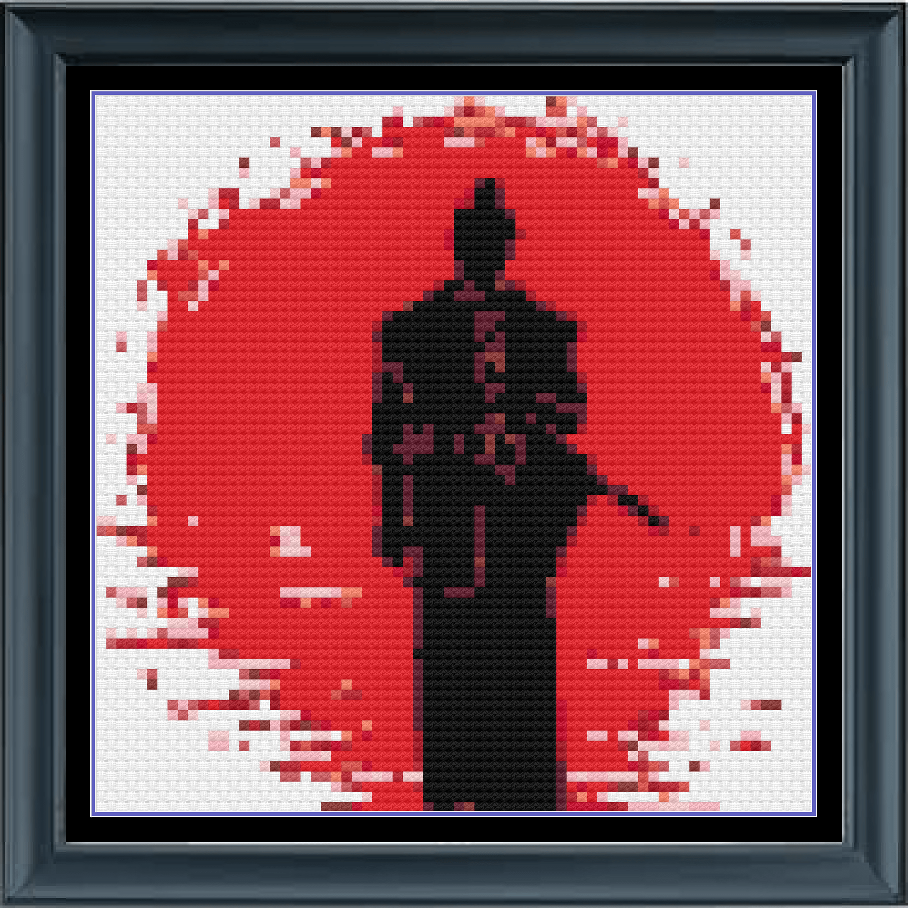 Stitching Jules Design Cross Stitch Pattern Samurai Cross Stitch Pattern | Japanese Cross Stitch | Asian Cross Stitch Pattern | PDF Download